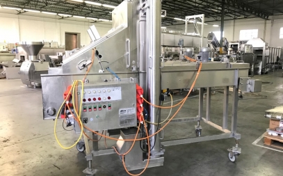 Used coating machinery for the food processing industry